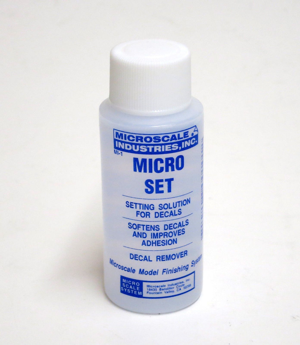 Microscale MI-1 Micro Set Decal Setting Solution 1 oz. – Burbank's ...