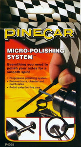 Pinecar P4038 Pinewood Derby Micro-Polishing System