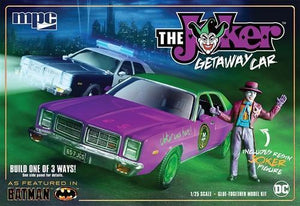 MPC 1/25 The Joker Getaway Car w Joker Resin Figure MPC890