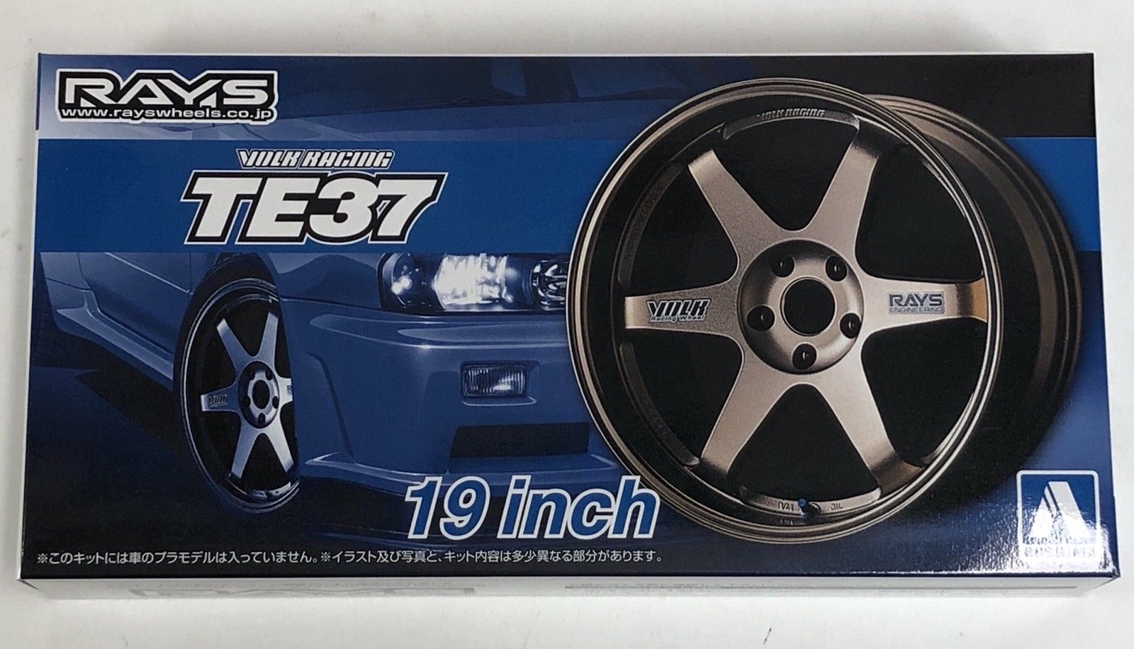 Aoshima 1/24 Rim & TIre Set ( 57) Ray's Volk Racing 19