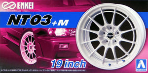 Aoshima 1/24 Rim & Tire Set ( 59) Enkei NT03+M 19"  05392