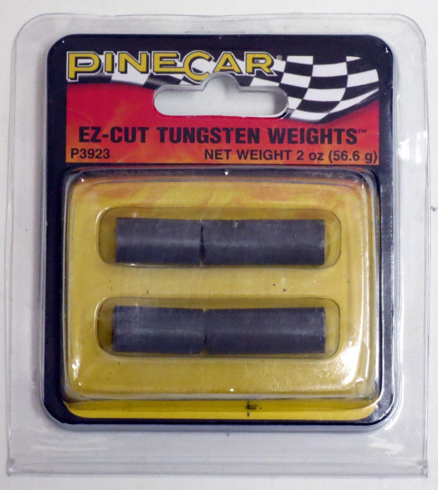 Pinecar P3923 Pinewood Derby EZ-Cut Tungsten Weights 2 oz
