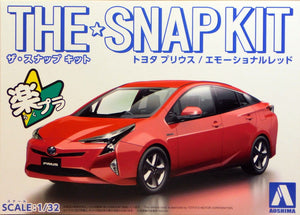 Aoshima Snap Kit 1/32 Toyota Prius Red 05417