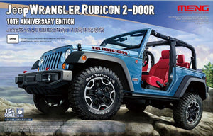 Meng 1/24 Jeep Wrangler Rubicon 2-Door CS-003