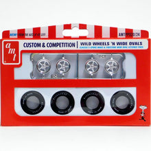 Load image into Gallery viewer, AMT 1/25 Custom &amp; Competition Wild Wheels / Firestone Wide Ovals PP020