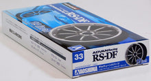 Load image into Gallery viewer, Aoshima 1/24 Rim &amp; Tire Set ( 33) Advan Racing RS-DF 19&quot; 05328