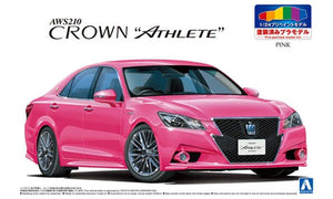 Aoshima 1/24 Pre Painted Toyota Crown Athlete Lexus GS GRS214 Pink 05404