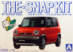 Aoshima Snap Kit 1/32 Suzuki Hustler Red 05414