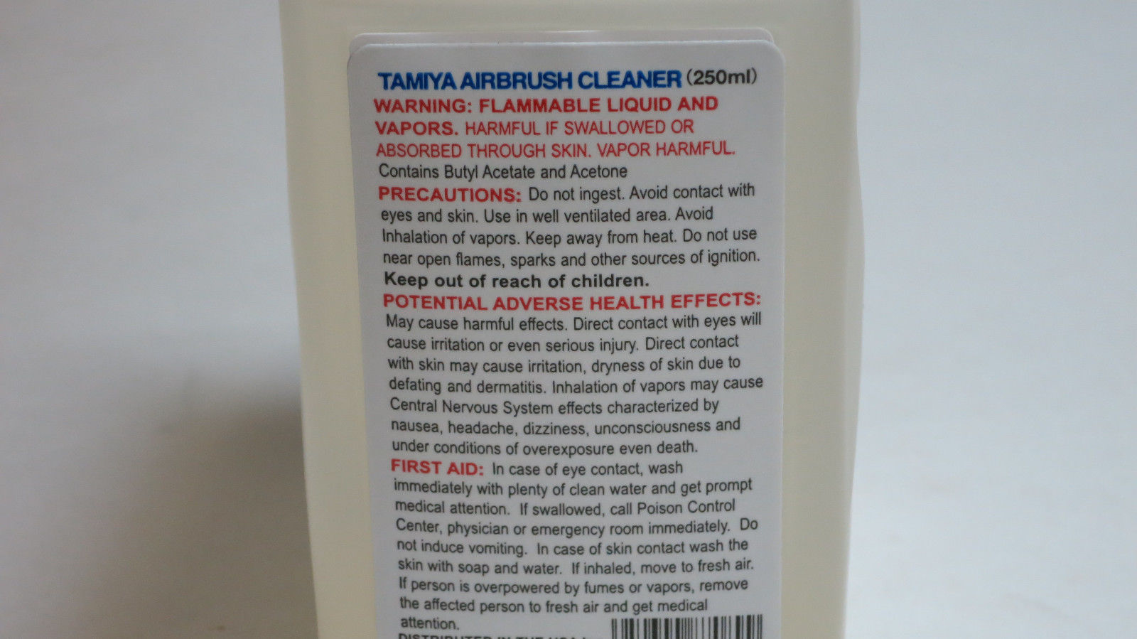 Tamiya - 250ml Airbrush Cleaner - 87089