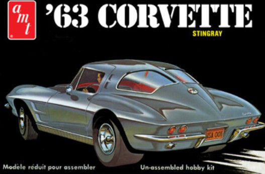 AMT 1/25 Chevy Corvette 1963 AMT861