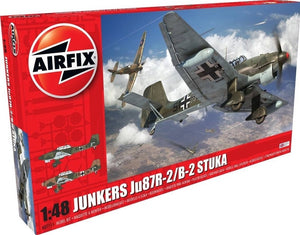 Airfix 1/48 German Ju-87R2/B-2 Stuka Plastic Kit A07115