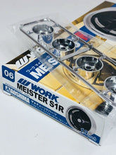 Load image into Gallery viewer, Aoshima 1/24 Rim &amp; Tire Set ( 06) Meister S1r 19&quot; 05245
