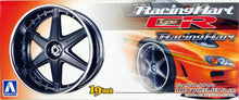 Load image into Gallery viewer, Aoshima 1/24 Rim &amp; Tire Set (130) Racing Hart type CR 19&quot; 01004
