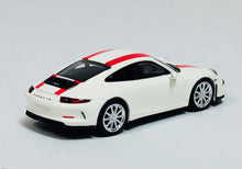 Load image into Gallery viewer, Minichamps 1/87 HO Porsche 911 R White/Red Stripe 870066220 SALE!