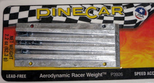 Pinecar P3926 Pinewood Derby Aerodynamic Weight