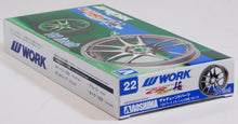 Load image into Gallery viewer, Aoshima 1/24 Rim &amp; Tire Set ( 22) Work Emotion CR 18&quot;  05300