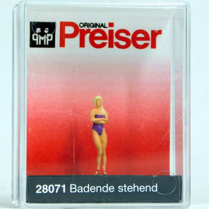 Preiser 1/87 HO Standing Female Swimmer 28071