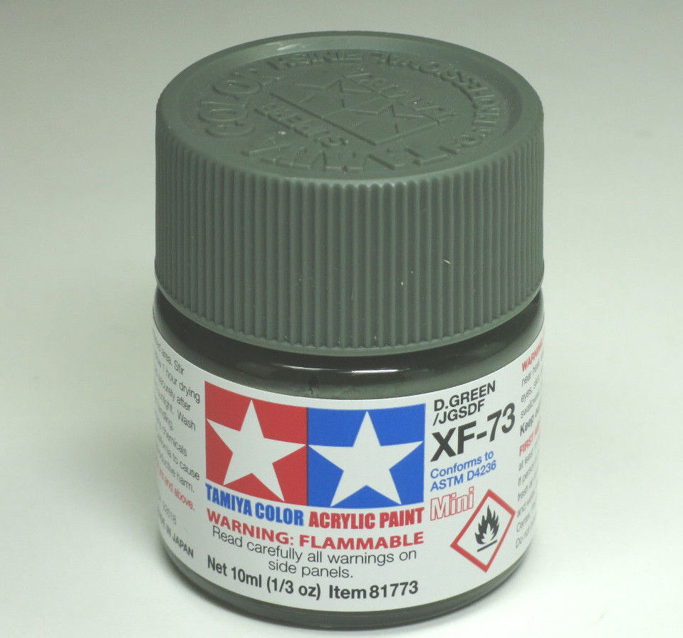 Tamiya Acrylic 10ml Mini 81773 XF-73 Green JGSDF – Burbank's House