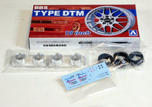 Load image into Gallery viewer, Aoshima 1/24 Rim &amp; Tire Set ( 03) BBS Type DTM 05242