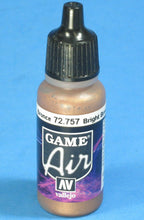Load image into Gallery viewer, Vallejo Game Air 72.757 Bright Bronze 17ml *****