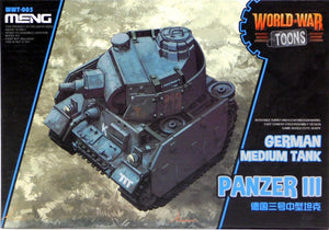 Meng Kids World War Toons Snaptite German Panzer III WWT-005