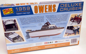 Lindberg 1/25 Owens Deluxe Cruiser Twenty-Two Foot 222 LND222