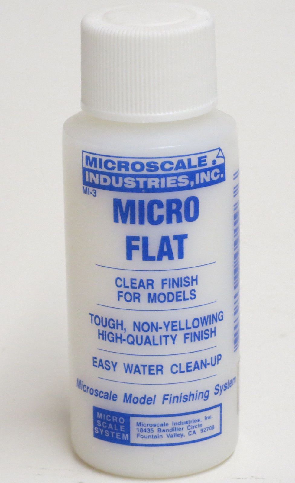 Microscale MI-3 Micro Flat Clear Finish 1 oz.