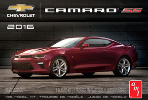 AMT 1/25 Chevy Camaro SS 2016 NEW TOOLING Molded in RED AMT979