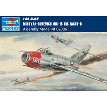 Load image into Gallery viewer, Trumpeter 1/48 Russian MiG-15bis Fagot-B 02806
