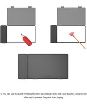 Load image into Gallery viewer, Dspiae MP-03 Color Mixing Paper 6.5in x 3.9in'