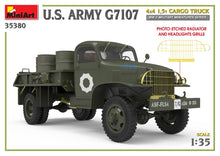 Load image into Gallery viewer, MiniArt 1/35 US M3 G7107 4X4 Cargo Truck 35380