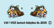 Load image into Gallery viewer, HobbyBoss 1/48 US F-111D/E Aardvark 80350