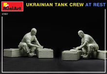 Load image into Gallery viewer, MiniArt 1/35 Ukrainian Tank Crew at Rest (4) 37067