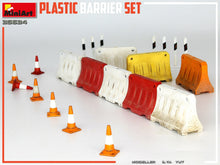 Load image into Gallery viewer, MiniArt 1/35 Plastic Barrier and Traffic Cones Set 35634