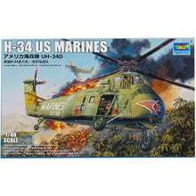 Load image into Gallery viewer, Trumpeter 1/48 US Marines H-34 02881