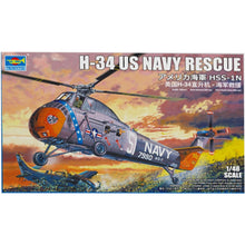 Load image into Gallery viewer, Trumpeter 1/48 US Navy Rescue H-34 02882