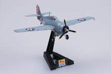 Load image into Gallery viewer, Easymodel 1/72 US F4F-4 Wildcat VF-3 USS Lexington 37246