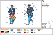Load image into Gallery viewer, Italeri 1/72 Civil War Union Infantry 6177'