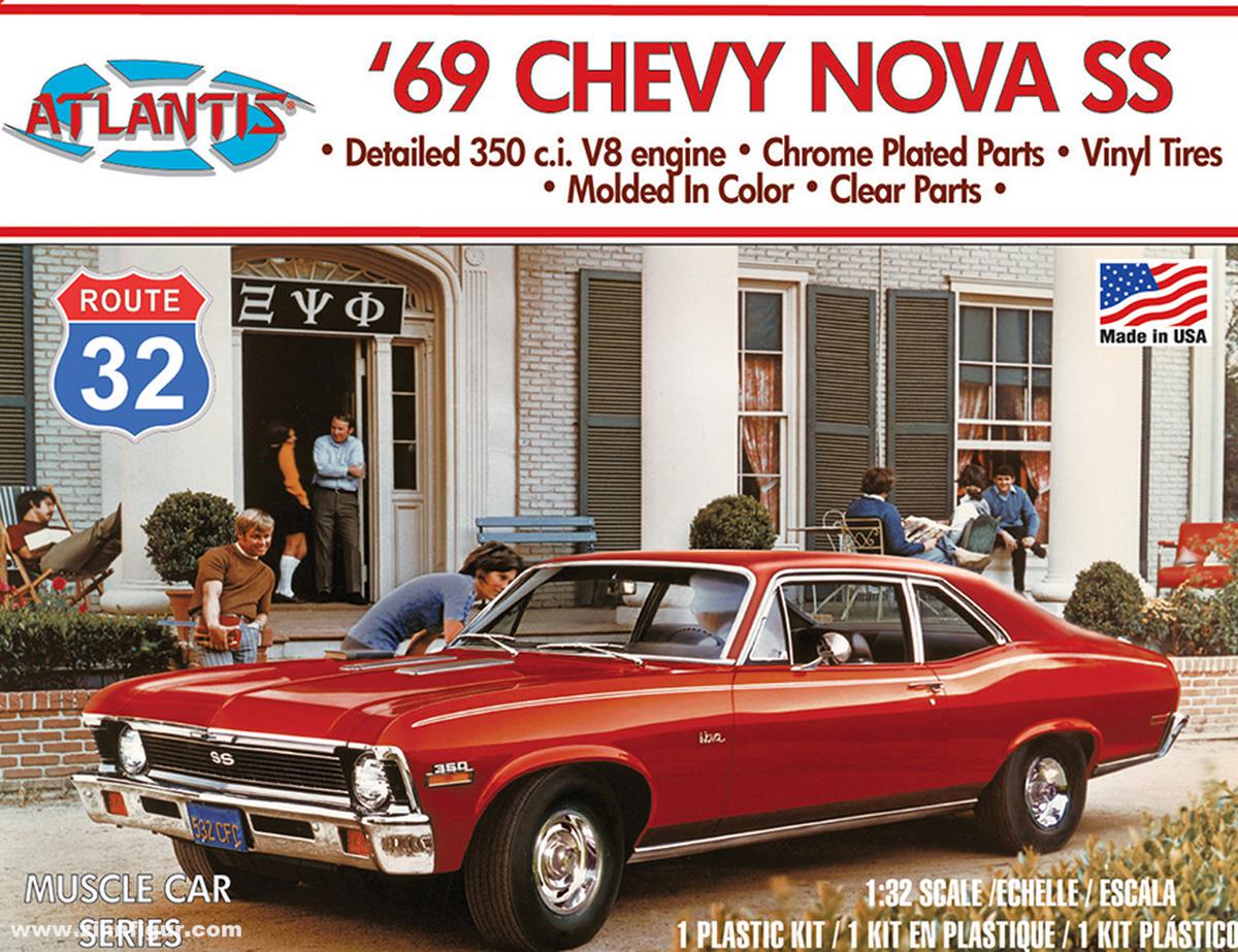 Atlantis 1/32 Chevy Nova SS Route 32 M2006 – Burbank's House of
