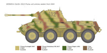 Load image into Gallery viewer, Italeri 1/35 German SdKfz 234/2 Puma Armored Car 6572'