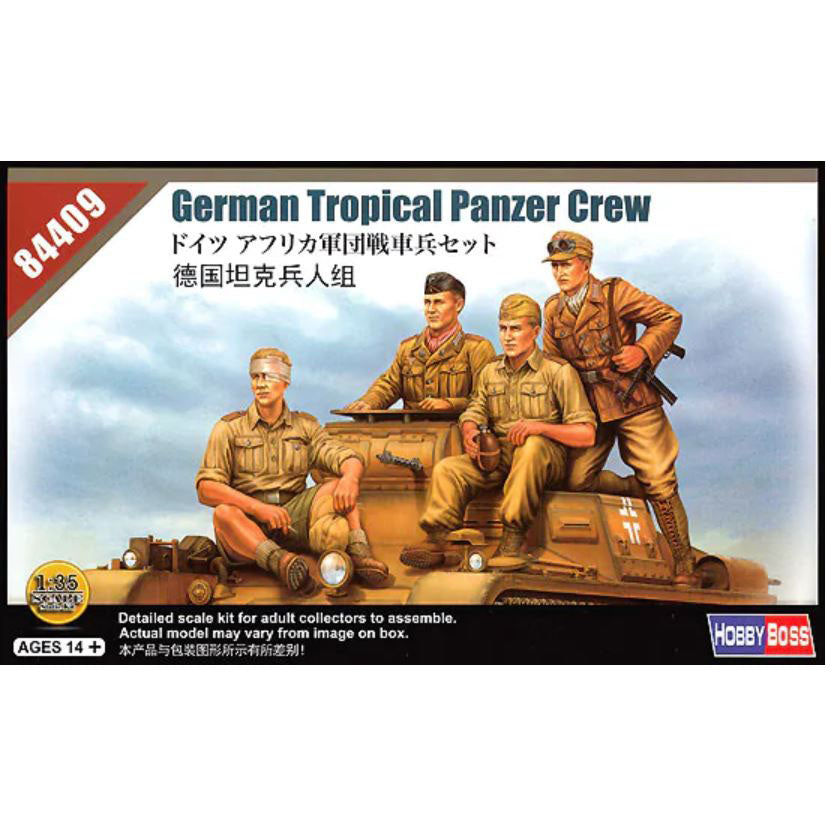 HobbyBoss 1/35 German Tropical Panzer Crew 84409' – Burbank's