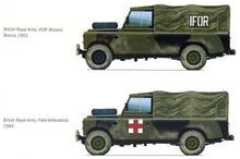Load image into Gallery viewer, Italeri 1/35 British Land Rover 109 LWB 6508