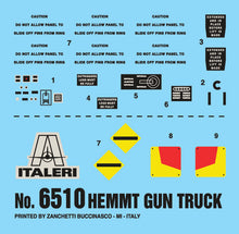 Load image into Gallery viewer, Italeri 1/35 US HEMTT Gun Truck 6510'
