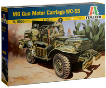 Load image into Gallery viewer, Italeri 1/35 US M6 GMC w/ 37mm ATG WC-55 6555'