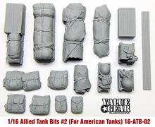 Load image into Gallery viewer, Value Gear 1/16 Allied Tank Bits Sherman Set #2 Crates And Packs 16-ATB-02