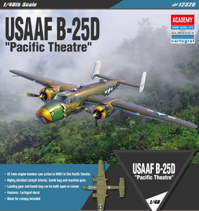 Academy 1/48 US B-25D Pacific Theater 12328
