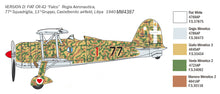 Load image into Gallery viewer, Italeri 1/48 Italian Fiat CR.42 Falco 2801