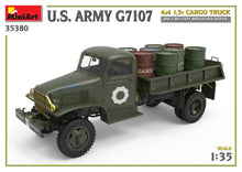 Load image into Gallery viewer, MiniArt 1/35 US M3 G7107 4X4 Cargo Truck 35380