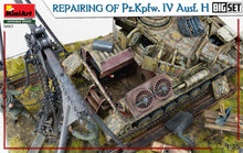 Load image into Gallery viewer, MiniArt 1/35 German Repairing Of Pz.Kpfw. IV Ausf. H. Big Set 36063
