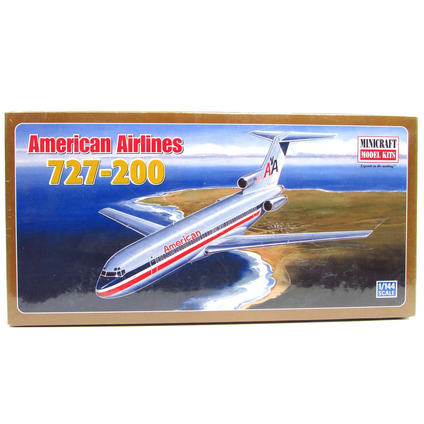 Minicraft 1/144 American Airlines 727-200 14512